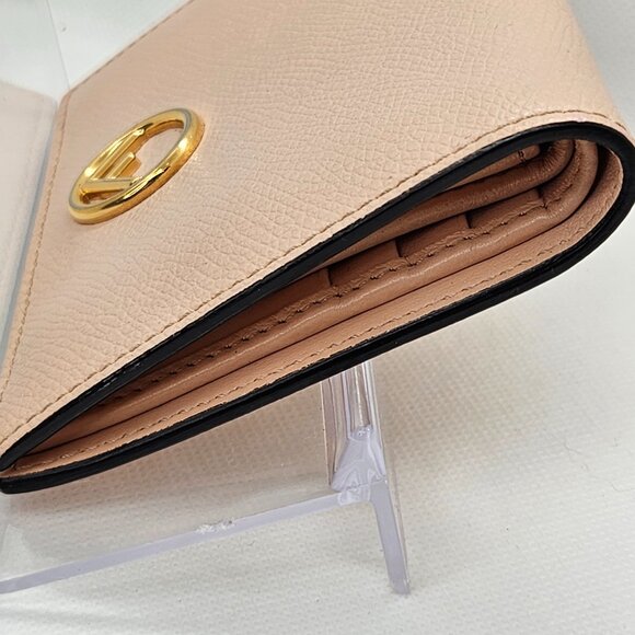 Fendi BiFold Wallet Poudre Pink Leather - Picture 9 of 12